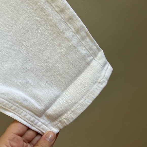 Anthropologie MiH Jeans Womens white Denim‎ Jeans Tomboy Jean Skinny Boyfriend - Picture 9 of 11